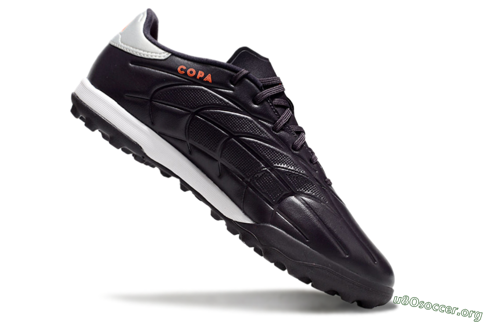 Adidas Copa Pure 3 TF Football Shoes - Black/Silver/White 4