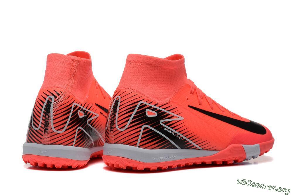 Nike Air Zoom Mercurial Superfly 10 Elite TF Football Shoes - Pink/Black/Grey 5