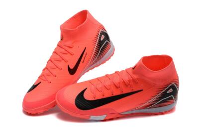 Nike Air Zoom Mercurial Superfly 10 Elite TF Football Shoes - Pink/Black/Grey
