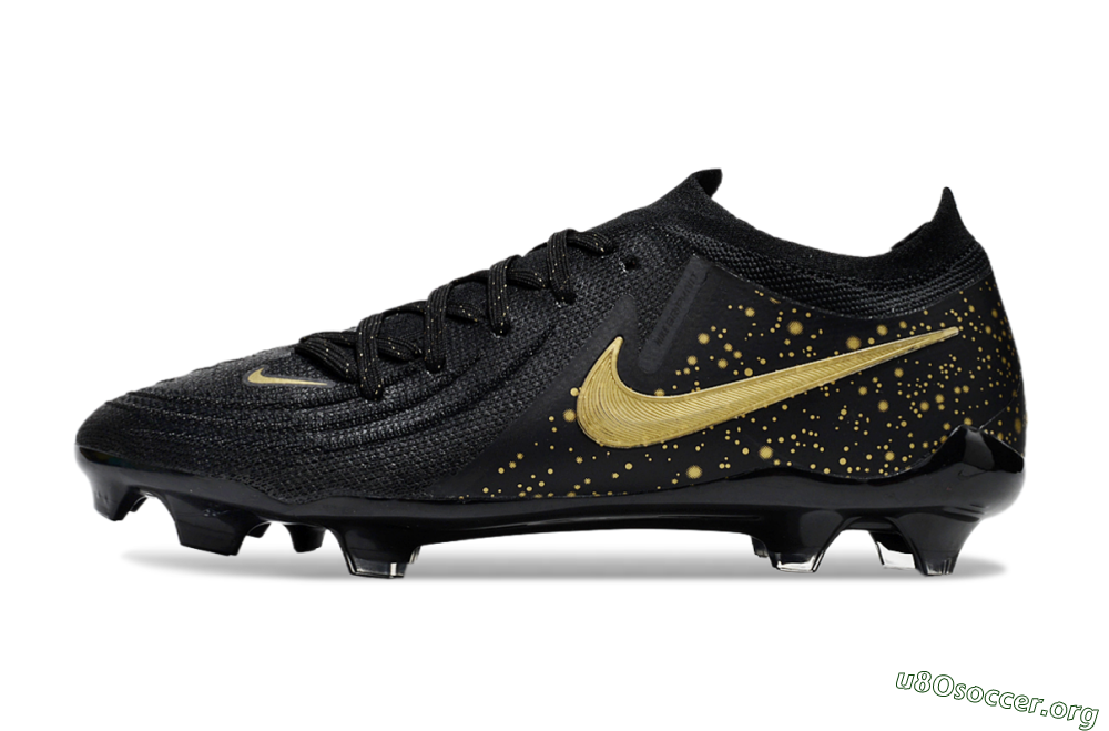 Nike Phantom Luna Elite FG Football Boots - Black/Gold 3