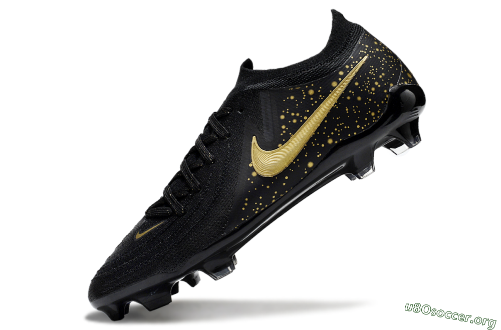 Nike Phantom Luna Elite FG Football Boots - Black/Gold 5