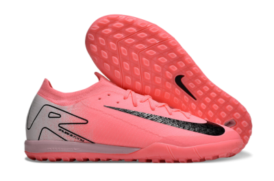 Nike Air Zoom Mercurial Vapor 16 Elite TF Football Shoes - Pink/Black/Silver