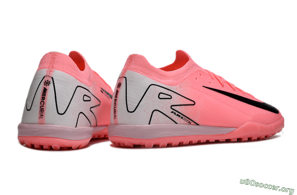 Nike Air Zoom Mercurial Vapor 16 Elite TF Football Shoes - Pink/Black/Silver 6