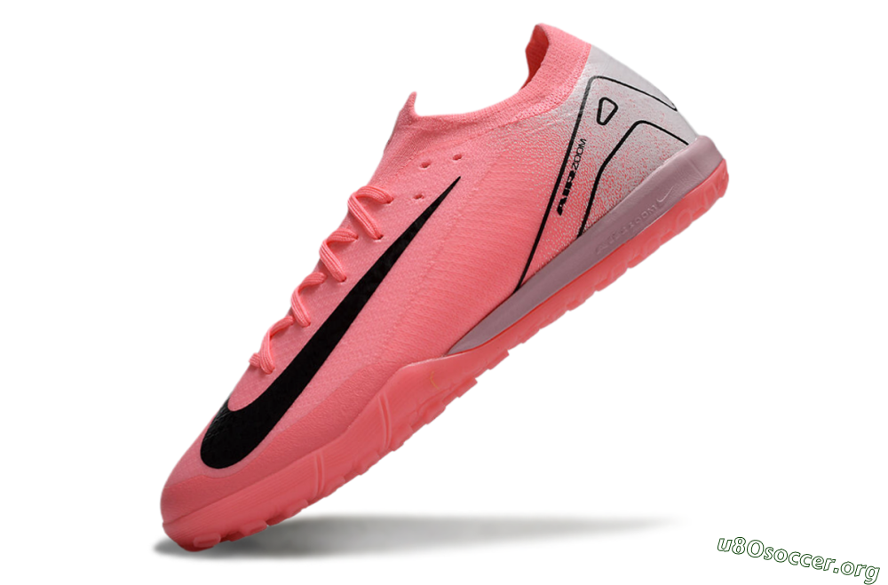 Nike Air Zoom Mercurial Vapor 16 Elite TF Football Shoes - Pink/Black/Silver 5