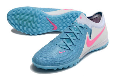 Nike Phantom GX 2 Elite TF Football Shoes - Blue/White/Pink