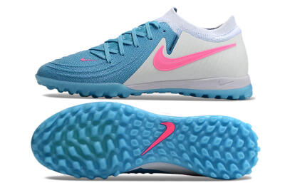 Nike Phantom GX 2 Elite TF Football Shoes - Blue/White/Pink