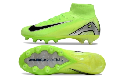 Nike Air Zoom Mercurial Superfly 10 Elite AG Football Boots - Yellow/Silver/Black