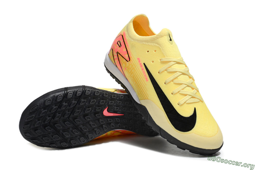 Nike Air Zoom Mercurial Vapor 16 Elite TF Football Shoes - Yellow/Black/Red 0