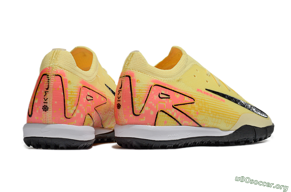 Nike Air Zoom Mercurial Vapor 16 Elite TF Football Shoes - Yellow/Black/Red 6