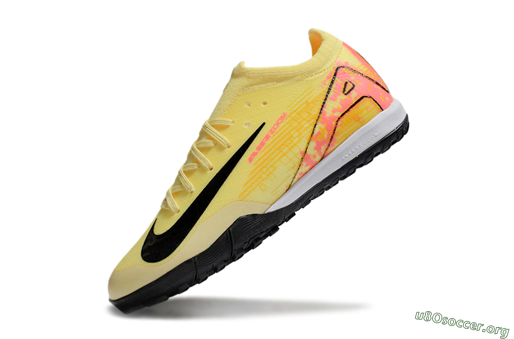 Nike Air Zoom Mercurial Vapor 16 Elite TF Football Shoes - Yellow/Black/Red 5