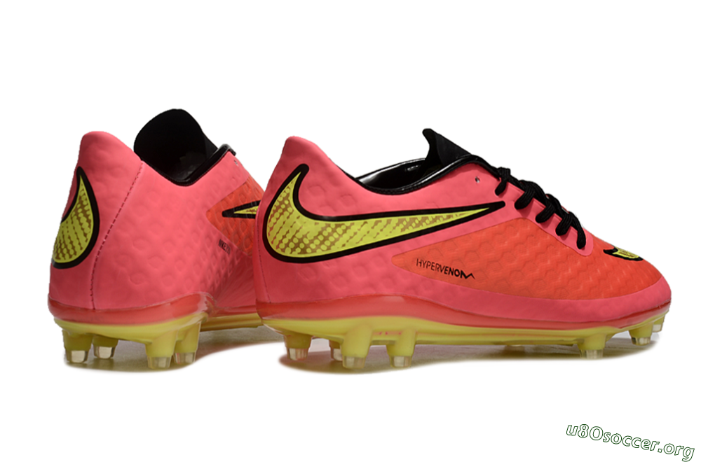 Nike Hypervenom Phantom FG Football Boots - Red/Yellow/Black 6
