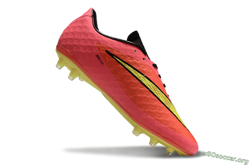 Nike Hypervenom Phantom FG Football Boots - Red/Yellow/Black 4