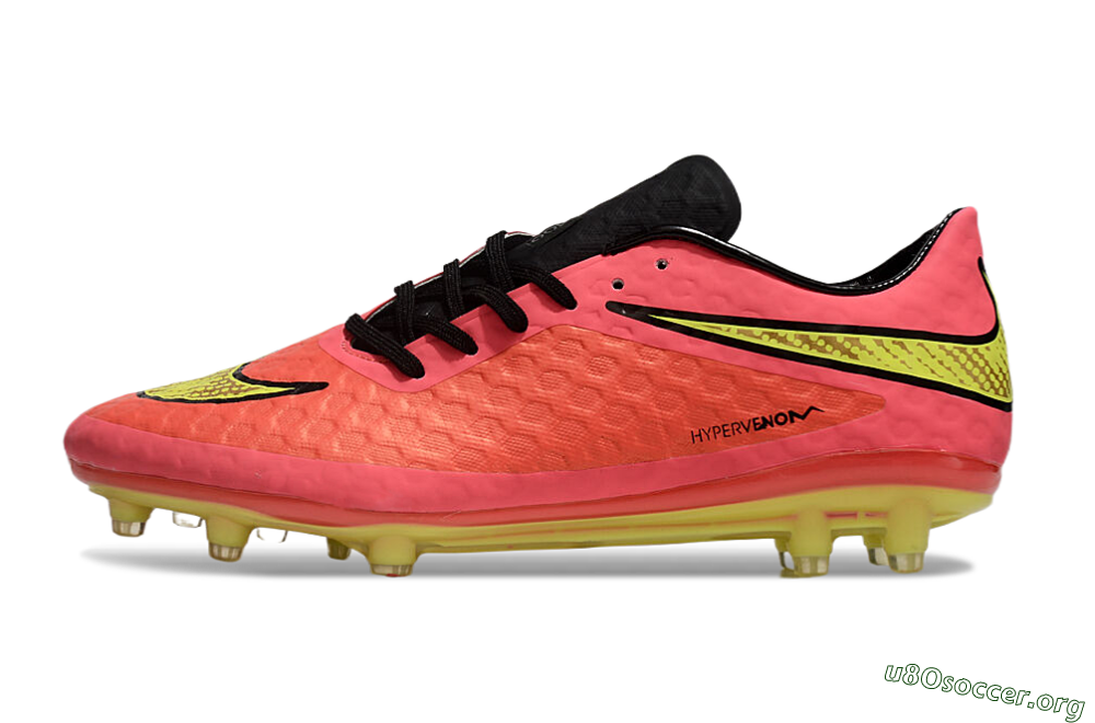 Nike Hypervenom Phantom FG Football Boots - Red/Yellow/Black 3