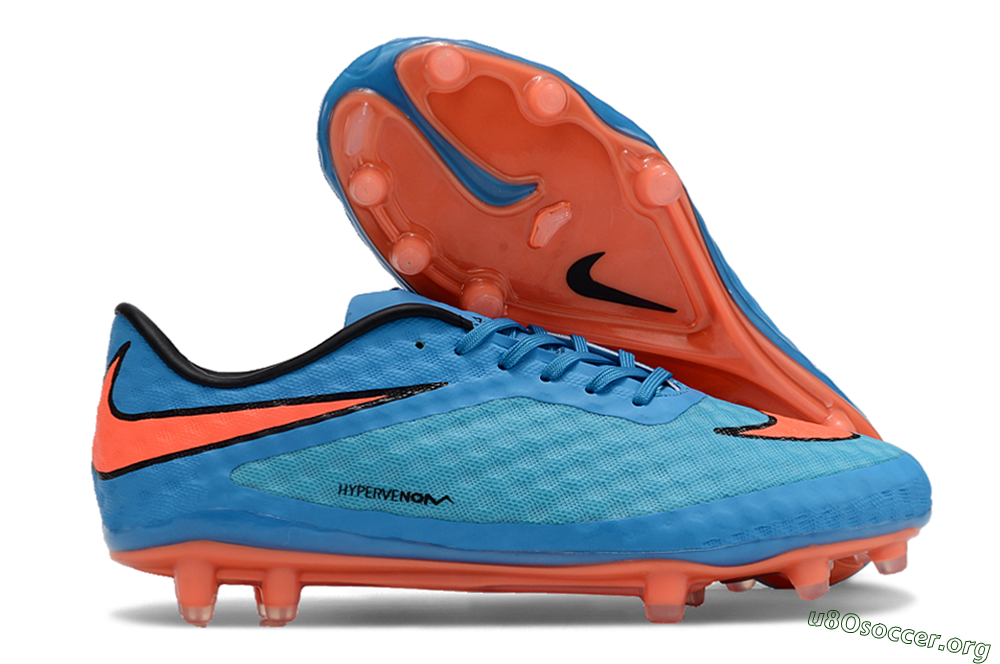 Nike Hypervenom Phantom FG Football Boots - Blue/Red/Black 2