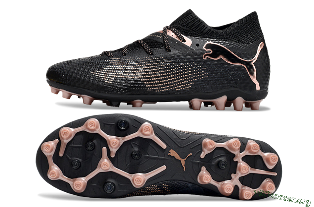 Puma Future Ultimate MG Football Boots - Black/Pink 1