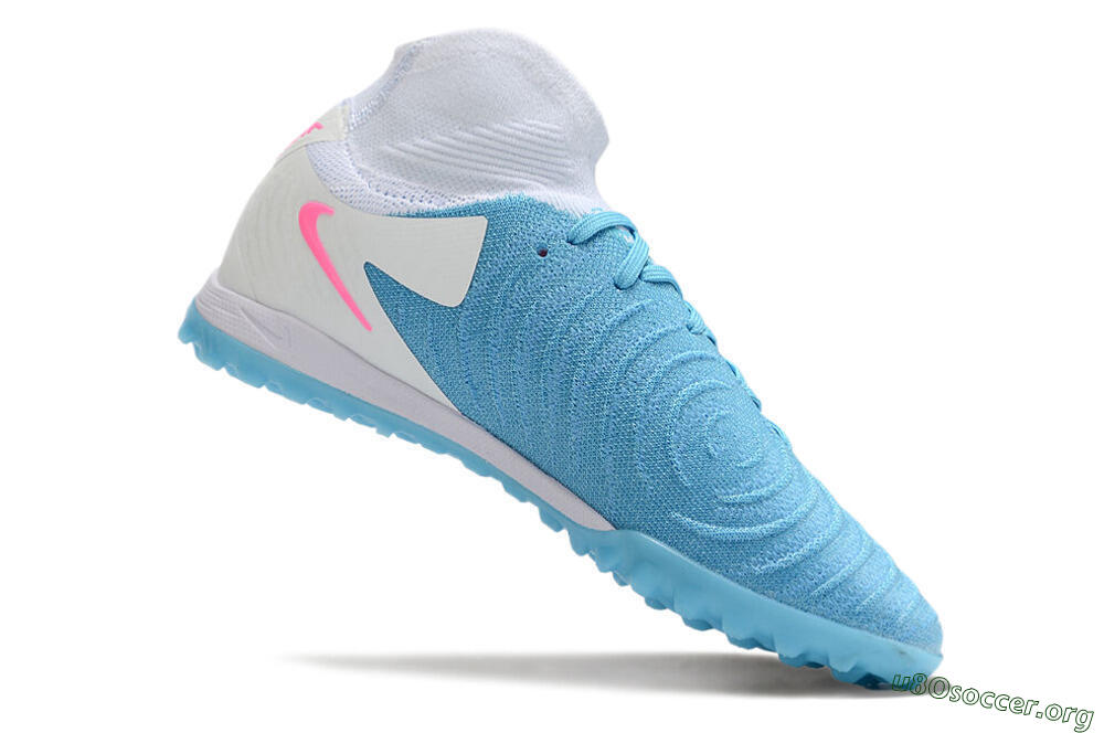 Nike Phantom Luna Elite TF Football Shoes - Blue/White/Pink 4