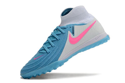Nike Phantom Luna Elite TF Football Shoes - Blue/White/Pink