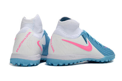 Nike Phantom Luna Elite TF Football Shoes - Blue/White/Pink