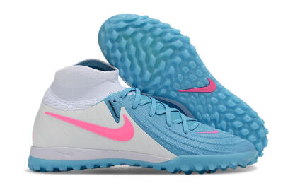 Nike Phantom Luna Elite TF Football Shoes - Blue/White/Pink