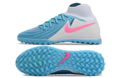 Nike Phantom Luna Elite TF Football Shoes - Blue/White/Pink