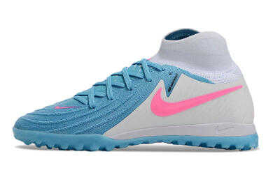 Nike Phantom Luna Elite TF Football Shoes - Blue/White/Pink
