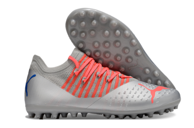 Puma Future Ultimate MG Football Boots - Silver/Blue/Red