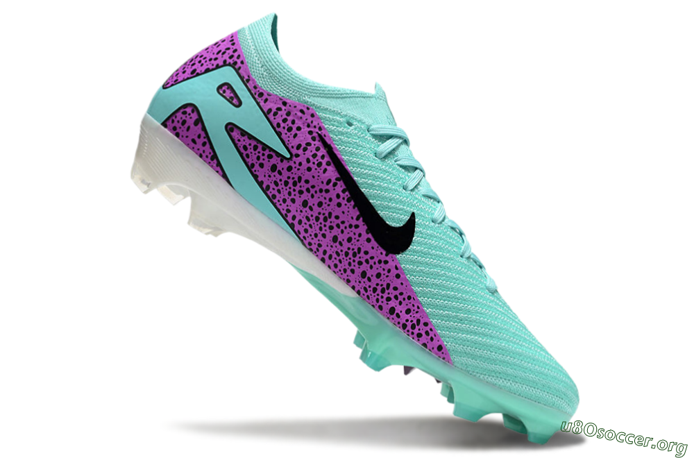 Nike Air Zoom Mercurial Vapor 16 Elite FG Football Boots - Jade/Black/Purple 4