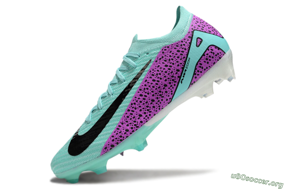 Nike Air Zoom Mercurial Vapor 16 Elite FG Football Boots - Jade/Black/Purple 5