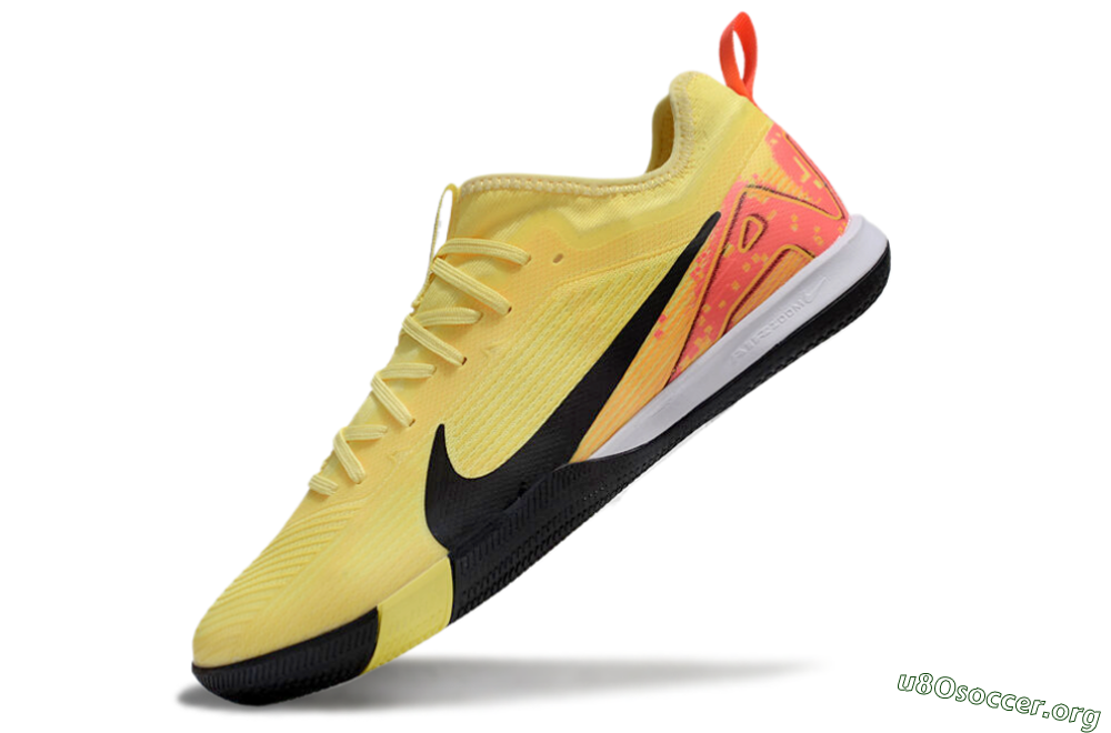 Nike Air Zoom Mercurial Vapor 16 Pro IC Football Shoes - Yellow/Black/Red 5