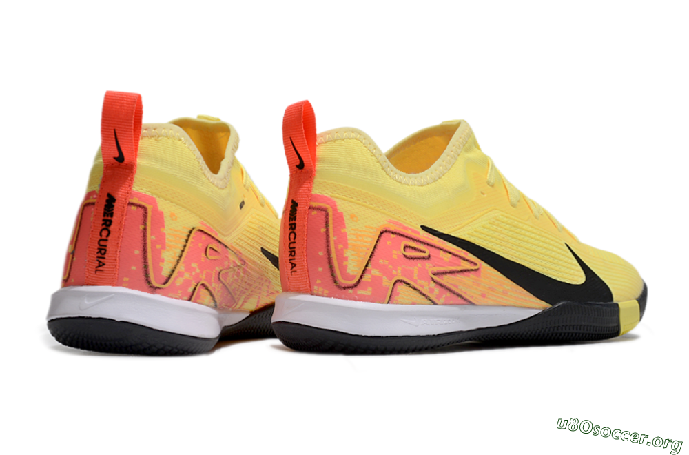 Nike Air Zoom Mercurial Vapor 16 Pro IC Football Shoes - Yellow/Black/Red 6