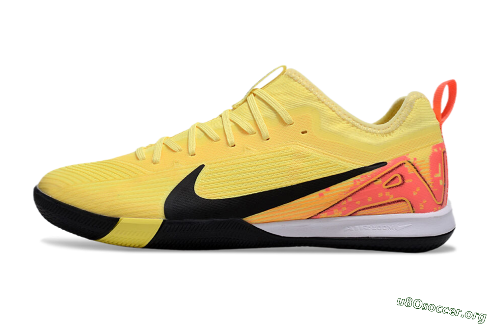 Nike Air Zoom Mercurial Vapor 16 Pro IC Football Shoes - Yellow/Black/Red 3