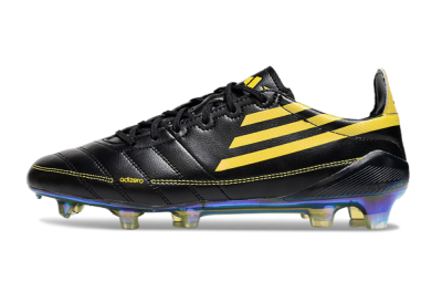 Adidas F50 Adizero Elite FG Football Boots - Black/Yellow/Gold