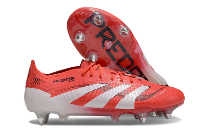 Adidas Predator 25 Elite SG Football Boots - Red/White/Black