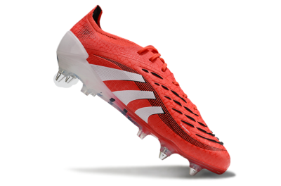 Adidas Predator 25 Elite SG Football Boots - Red/White/Black