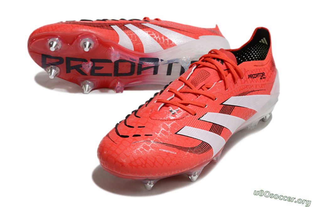 Adidas Predator 25 Elite SG Football Boots - Red/White/Black 0