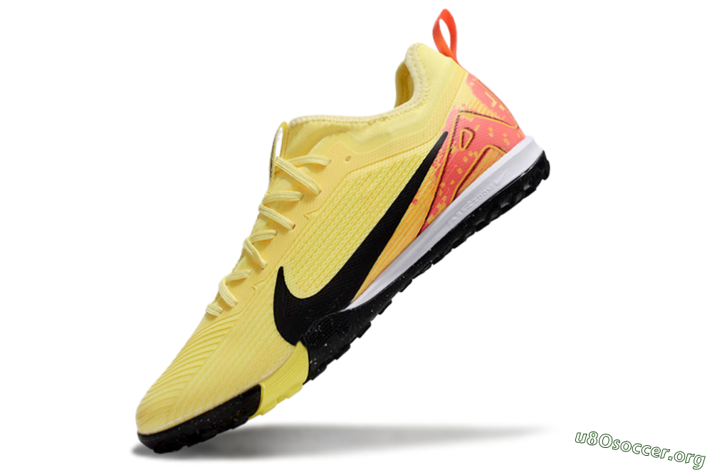 Nike Air Zoom Mercurial Vapor 16 Pro TF Football Shoes - Yellow/Black/Red 5