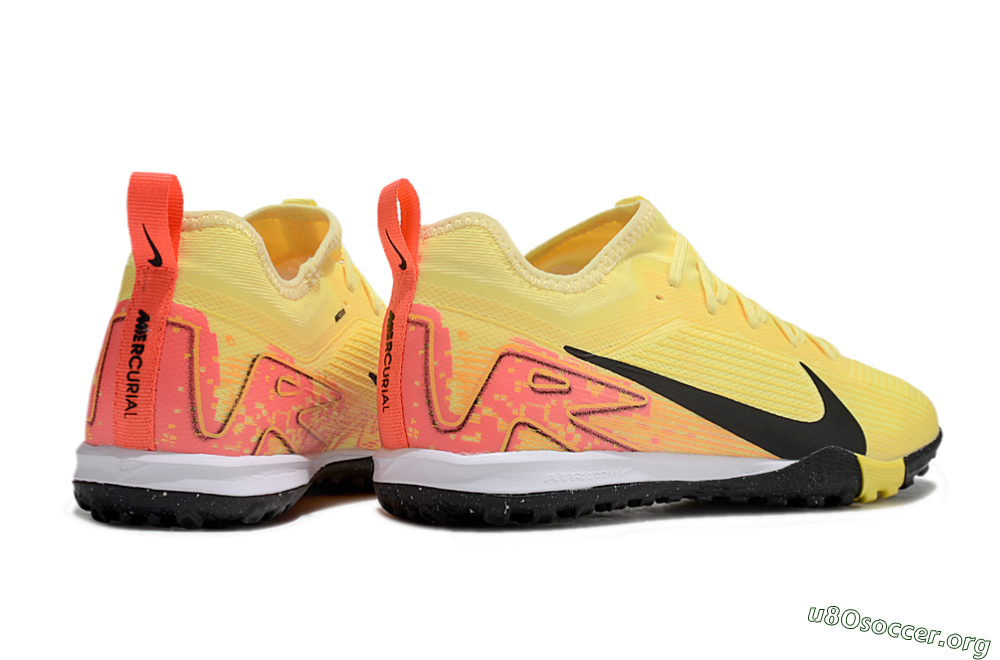 Nike Air Zoom Mercurial Vapor 16 Pro TF Football Shoes - Yellow/Black/Red 6