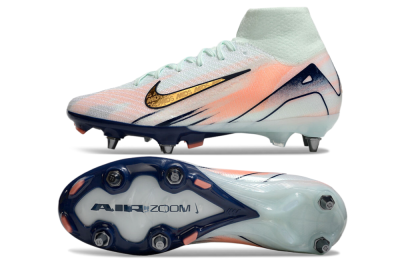 Nike Air Zoom Mercurial Superfly 10 Elite SG Football Boots - Jade/Gold/Red