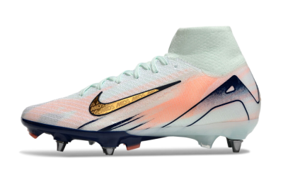 Nike Air Zoom Mercurial Superfly 10 Elite SG Football Boots - Jade/Gold/Red