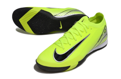 Nike Air Zoom Mercurial Vapor 16 Elite IC Football Shoes - Yellow/Black/Silver