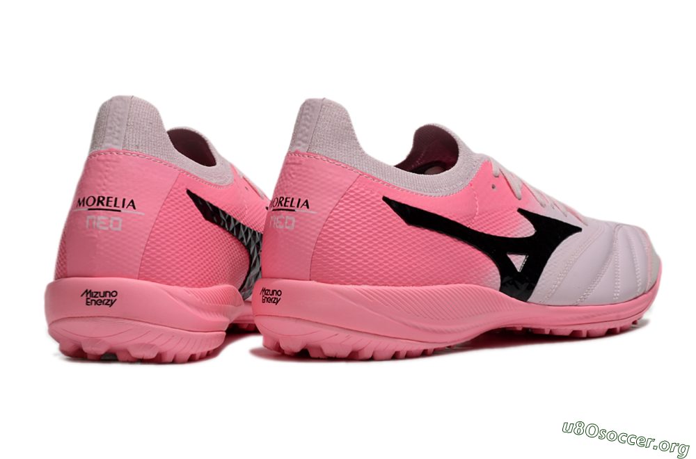Mizuno Morelia Neo Sala M8 TF Football Shoes - Pink/Black 6