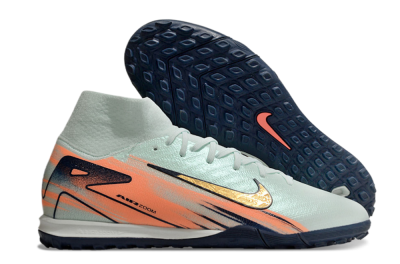 Nike Air Zoom Mercurial Superfly 10 Elite TF Football Shoes - Jade/Gold/Red