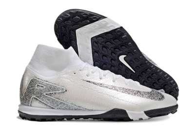 Nike Air Zoom Mercurial Superfly 10 Elite TF Football Shoes - Beige/Black/White