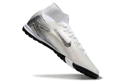 Nike Air Zoom Mercurial Superfly 10 Elite TF Football Shoes - Beige/Black/White