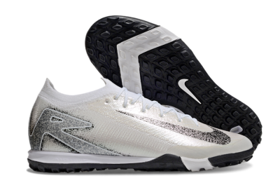 Nike Air Zoom Mercurial Vapor 16 Elite TF Football Shoes - Beige/Black/White