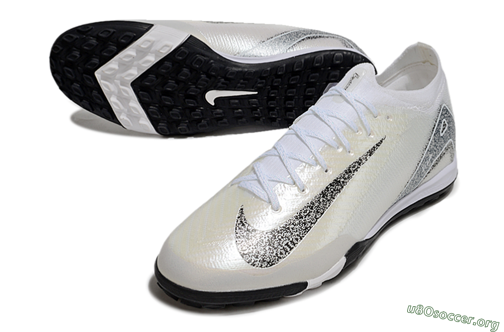 Nike Air Zoom Mercurial Vapor 16 Elite TF Football Shoes - Beige/Black/White 0
