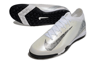 Nike Air Zoom Mercurial Vapor 16 Elite TF Football Shoes - Beige/Black/White