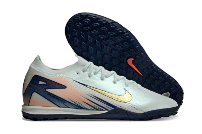 Nike Air Zoom Mercurial Vapor 16 Elite TF Football Shoes - Jade/Gold/Blue