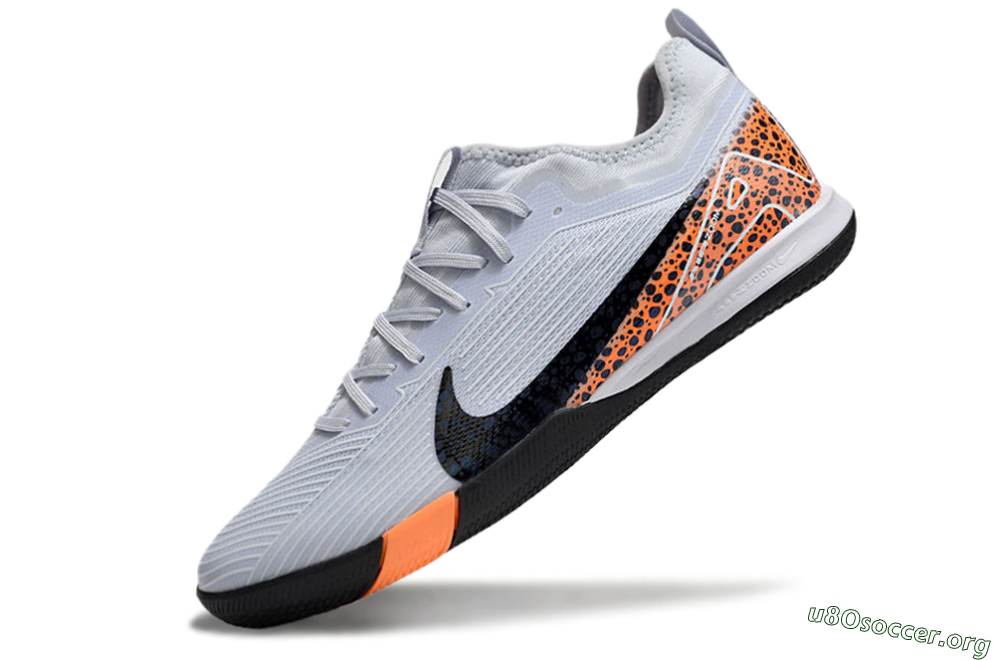 Nike Air Zoom Mercurial Vapor 16 Pro IC Football Shoes - Grey/Black/Leopard 5