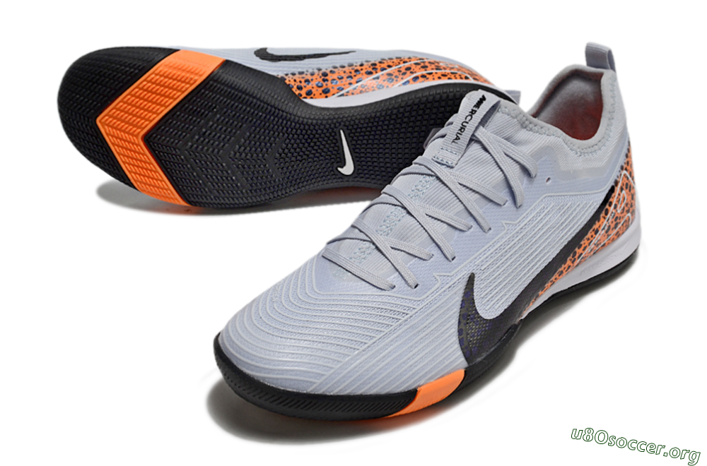 Nike Air Zoom Mercurial Vapor 16 Pro IC Football Shoes - Grey/Black/Leopard 0